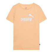 Puma Orange Summer Daze T-shirt Orange, Dam