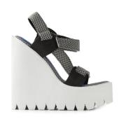 Jeffrey Campbell High Heel Sandals Multicolor, Dam