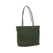 Prada Vintage Pre-owned Nylon prada-vskor Green, Dam