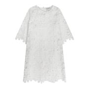 Munthe Elegant Spetsklänning White, Dam