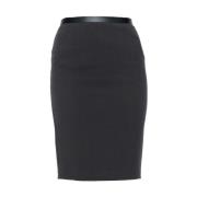 Armani Pencil Skirts Black, Dam