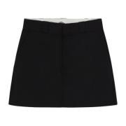 Dickies Short Skirts Black, Dam