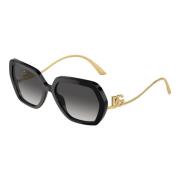 Dolce & Gabbana Snygga solglasögon Dg4468B svart/grå Black, Dam