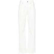Brunello Cucinelli Straight Jeans White, Dam