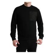 Dolce & Gabbana Sweatshirts Black, Herr