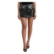 Dolce & Gabbana Short Skirts Black, Dam