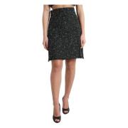 Dolce & Gabbana Short Skirts Black, Dam