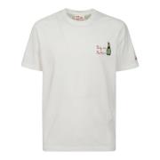 MC2 Saint Barth Portofino Vit Bomull T-shirt med Tryck White, Herr