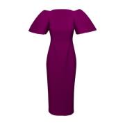 Solace London Maxi Dresses Purple, Dam