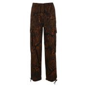 Max Mara Weekend Wide Trousers Multicolor, Dam