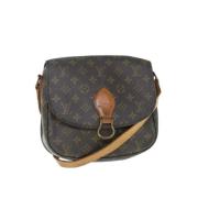 Louis Vuitton Vintage Pre-owned Canvas louis-vuitton-vskor Brown, Dam