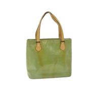 Louis Vuitton Vintage Pre-owned Laeder handvskor Green, Dam