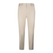 PT Torino Slim-fit Trousers Beige, Dam