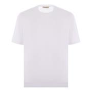 Filippo De Laurentiis Vit Bomull T-shirt och Polo White, Herr