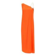 Calvin Klein Maxi Dresses Orange, Dam