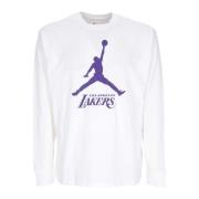 Jordan NBA Essentials Långärmad T-shirt White, Herr