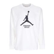 Jordan NBA Essentials Långärmad T-shirt White, Herr
