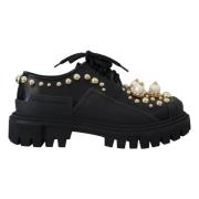 Dolce & Gabbana Laced Shoes Black, Dam