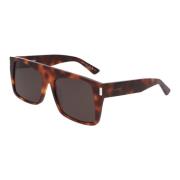 Saint Laurent Square Frame Sunglasses SL 651 Vitti Brown, Dam