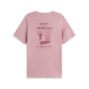 Ecoalf Retro Surfin T-shirt Pink, Herr