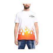 My Brand Fire T-Shirt Vit White, Herr