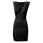 MVP wardrobe Saint-Mandrier Mini Dress Black, Dam
