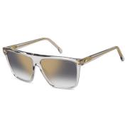 Carrera Grey Gold Shaded Sunglasses Multicolor, Dam