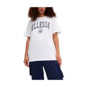 Ellesse Neri Tee Shirt White, Dam