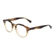 Oliver Peoples Klassiska runda bågglasögon Brown, Unisex