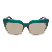 Etro Cat Eye Solglasögon Kollektion Green, Dam