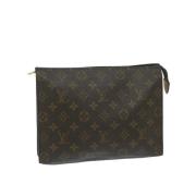 Louis Vuitton Vintage Pre-owned Canvas louis-vuitton-vskor Brown, Dam