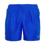 Nike Blå Beachwear Shorts med Swoosh Print Blue, Herr