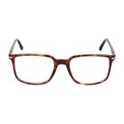 Persol Fyrkantig båge glasögon Brown, Unisex