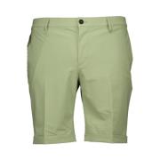 Alberto Grön Bermuda Shorts Green, Herr