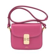 A.p.c. Fuchsia Väskor för Kvinnor Pink, Dam