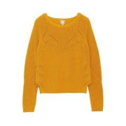 Ines De La Fressange Paris Modig Senap Jumper Yellow, Dam