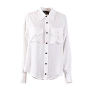 Dsquared2 Stiliga Skjortor för Män och Kvinnor White, Dam