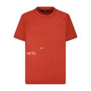 Max Mara Orange T-shirt med bokstavstryck Orange, Dam