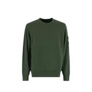 C.p. Company Grön tröja med linsdetalj Green, Herr