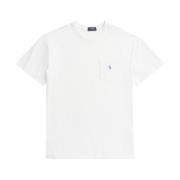 Ralph Lauren Vita T-shirts och Polos Sscnpktclsm1 White, Herr
