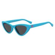 Chiara Ferragni Collection Stiliga Solglasögon för Modeälskare Blue, U...