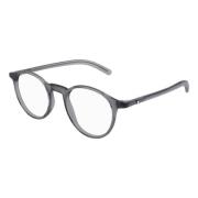 Montblanc Stiliga Glasögon Mb0329O Färg 002 Gray, Herr