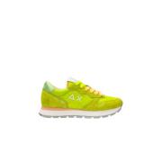 Sun68 Ally Solid Nylon Lime Sneakers Green, Dam