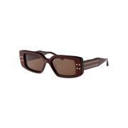 Valentino Garavani Stiliga solglasögon V - Cinque Brown, Unisex