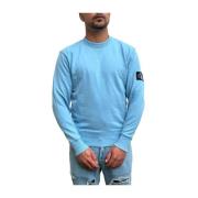 Calvin Klein Stilig Sweatshirt för Män Blue, Herr