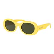 Gucci Stiliga solglasögon Gg1587S Yellow, Dam
