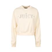 Juicy Couture Stilren Sweatshirt för Kvinnor Beige, Dam
