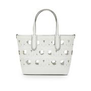 Michael Kors Vita väskor för stiliga outfits White, Dam