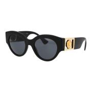 Versace Stiliga solglasögon 0Ve4438B Black, Dam