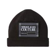 Versace Trendy Hat Black, Herr